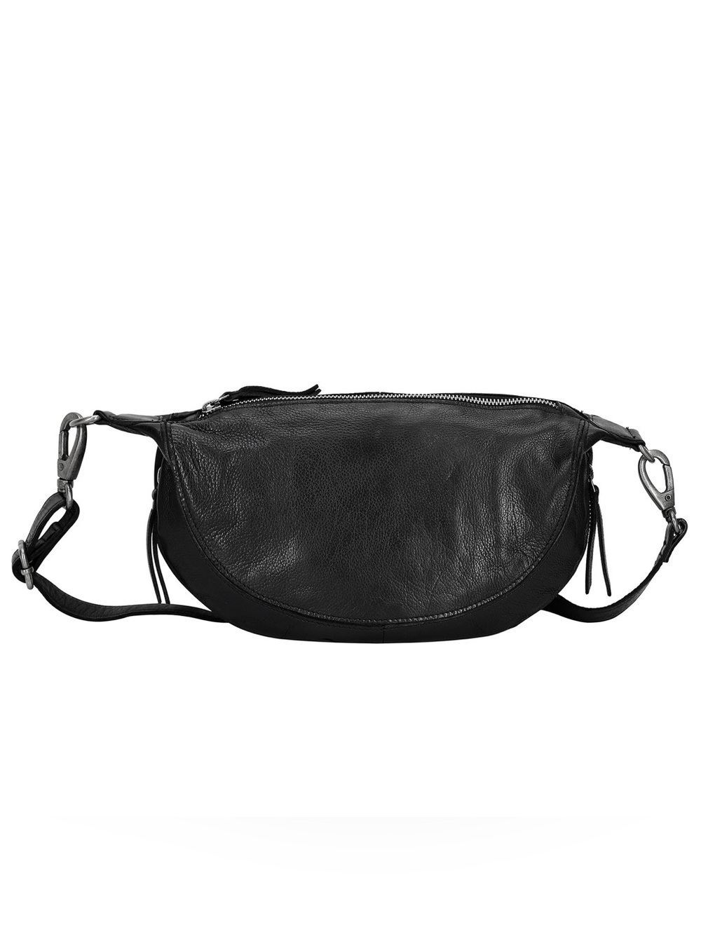 Latico Leather Crosby Leather Sling Bag in black